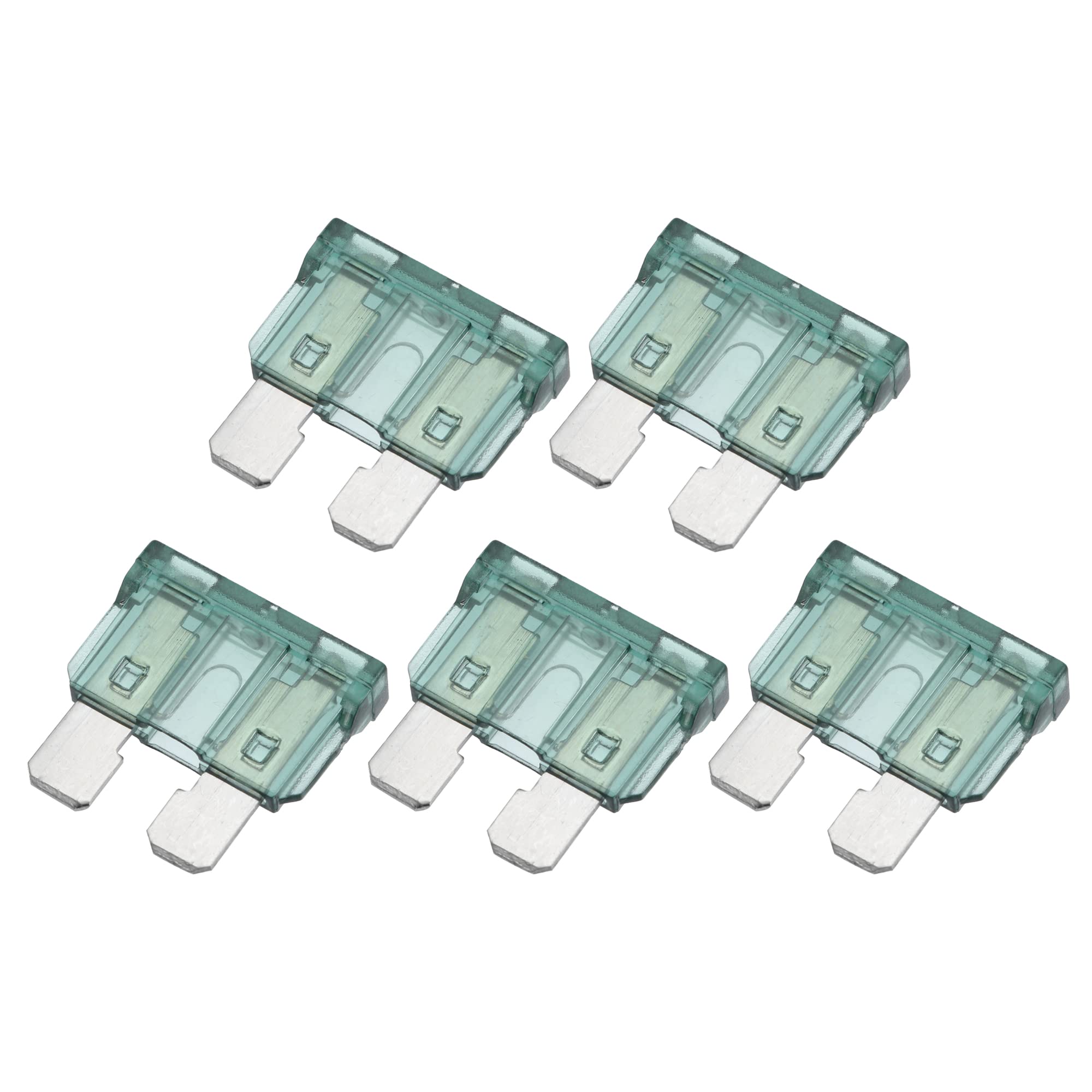 

uxcell Style Fuse 1A Mini Size Style Fuse Replacement for Car Car зелёный