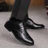 Classic Men's Leather Shoe Autumn Men Business Dress Shoe British Comfort Casual Social Shoe Male Allmatch Wedding Shoes