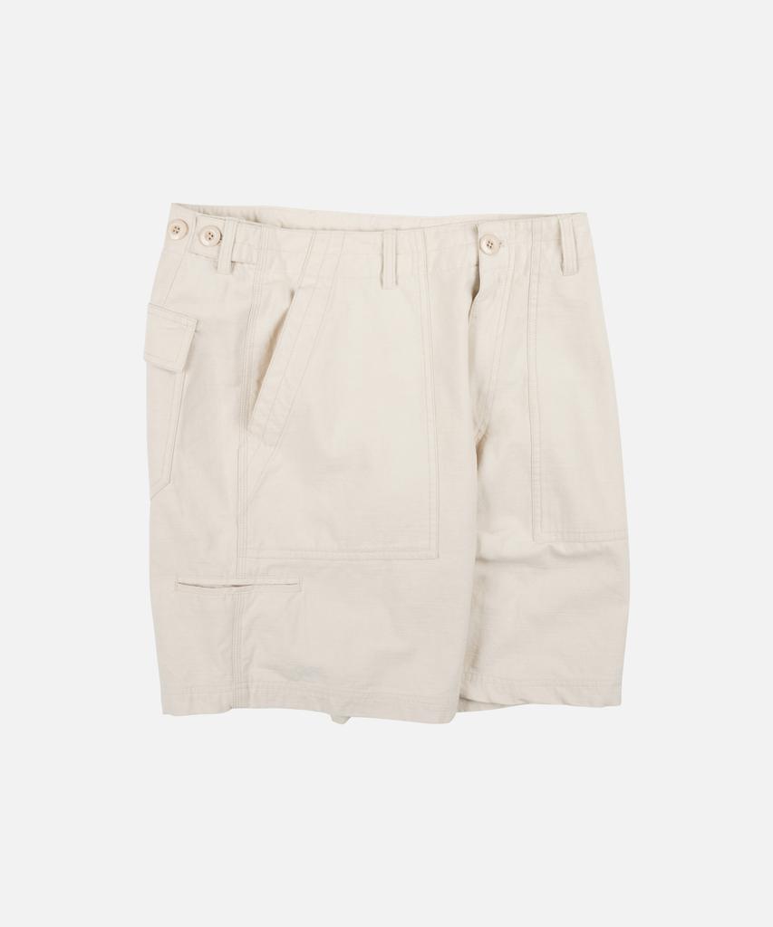 FRIZMWORKS Backsatin Essential Fatigue Shorts _ Cream