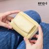 RFID women's organ card bag Japanese style, new mini multi-card holder zipper change bag large capacity