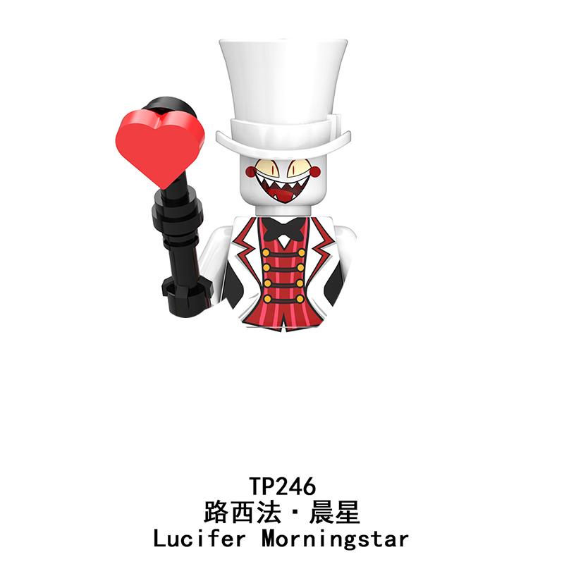 Back To The Future Bricks Gift Hazbin Hotel For Halloween Christmas Minifigures Building Blocks Mini Action Figures For Children