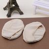 1 Pair Fabric Ball of Foot Gel Pads Cushion Metatarsal Forefoot Support Insoles