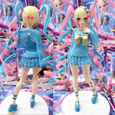 Aixlan NEEDY GIRL OVERDOSE Figure Rain KAnge PVC Action Figure Amine Anime Girl Statue Collectible Figurine Toys Gift