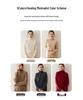 Cashmere Women's High Neck Thick Pullover: Slimming Loose Fit, Solid Color - Autumn/Winter 2026 Collection