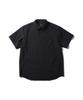 Breathable Quick Dry Shirt Tops Shirt Short Sleeve BLACK M [Snow Peak] S/S SH-26SU008 Men's Women's