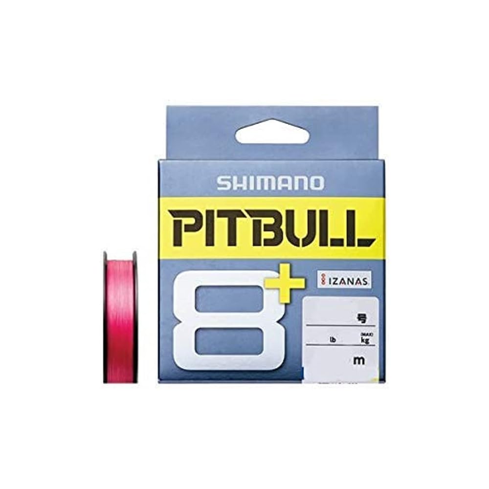 Shimano Pitbull 8+ PE Line 200m 0.4mm Traceable Pink Fishing Line