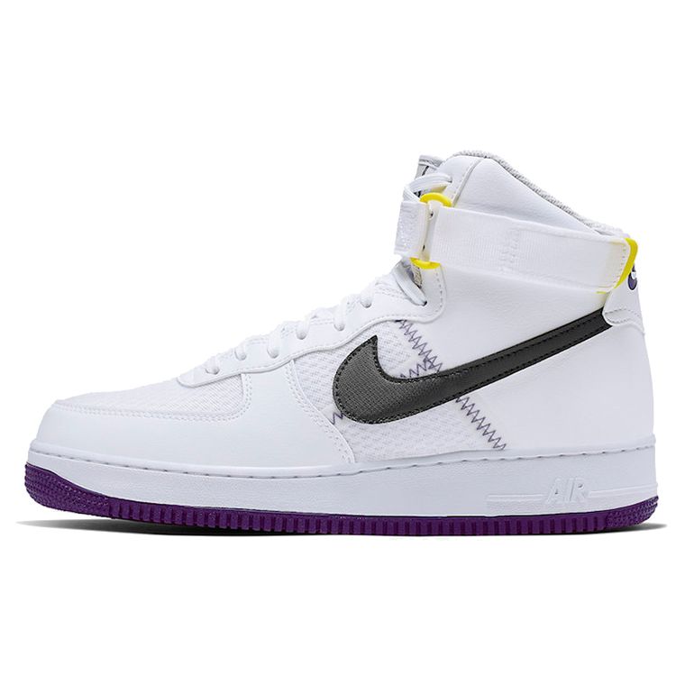 

Мужские кроссовки Nike Air Force 1 High 07 LV8 Varsity Pack White Court-Purple Dynamic-Yellow CI1117-100