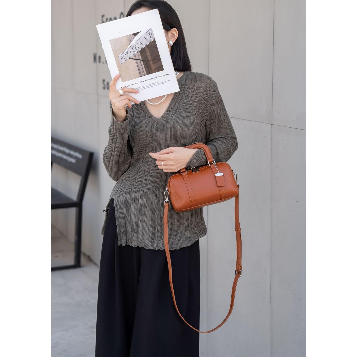 

Женская сумка из натуральной коровьей кожи с каплевидным узором, женская сумка через плечо, сумка-подушка, модная, большая вместимость, мягкая кожа