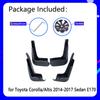 Mudguards  for Toyota Corolla Altis E170 2014 2015 2016 2017 Car Accessories Mudflap Fender Auto Replacement Parts