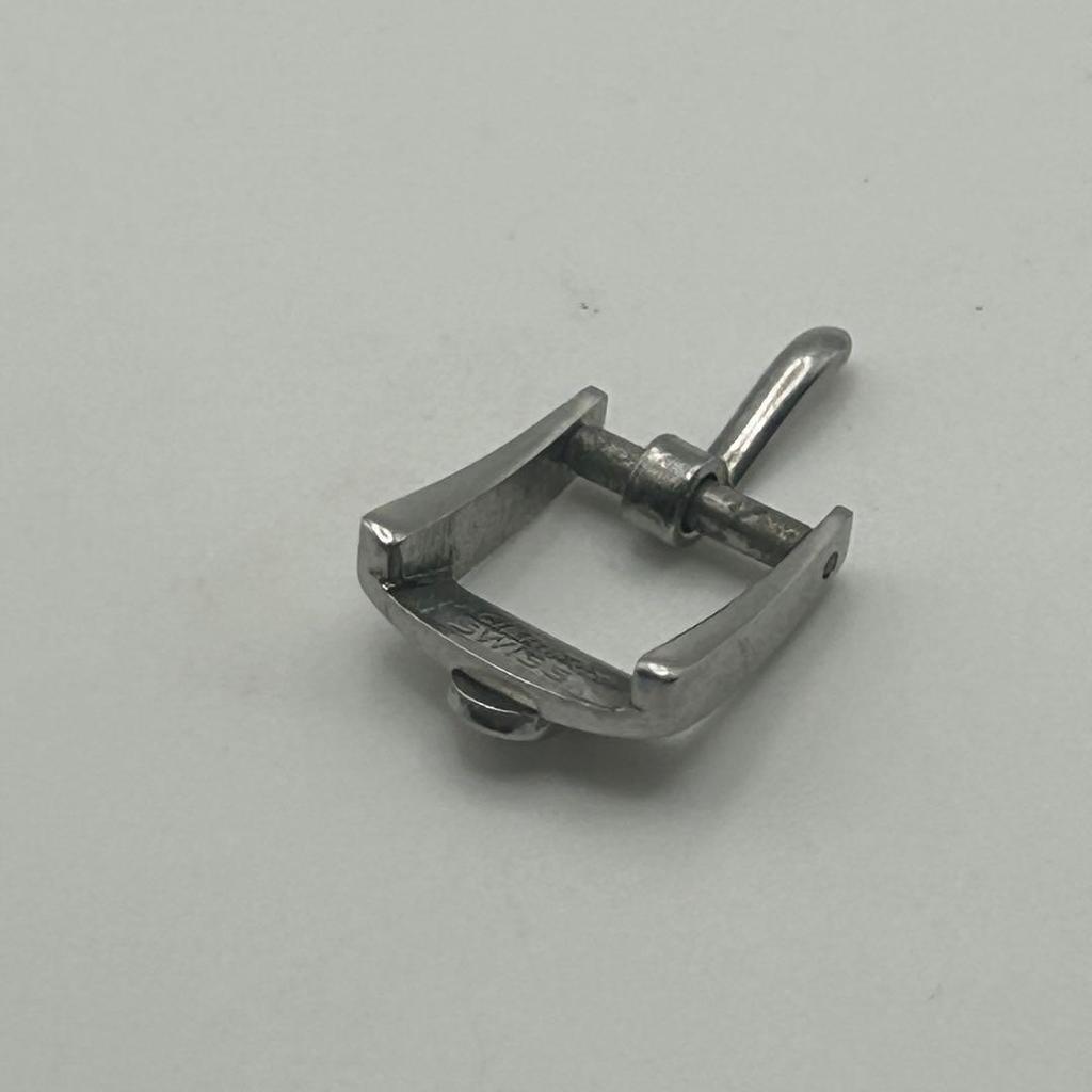 Used Genuine Omega Ladies Watch Buckle Clasp Silver 8mm