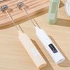 Portable Electric Milk Frother Handheld Handheld Whipper Electric Blender Mixer  Home Kitchen