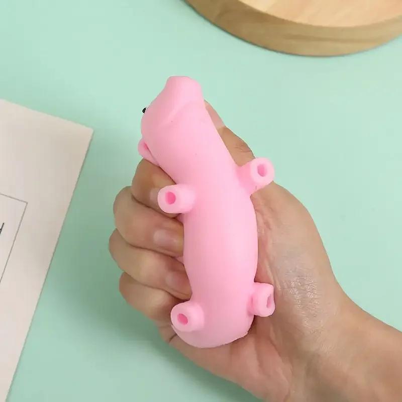Hot Selling Cute Pig Anti Stress Squeeze Toys Slow Rebound Pat Decompression Birthday Gift Squishy Pinching Toy For Children