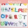 Adorable 26 Character Alphabet Legend Plush Doll Figurine Toy For Collectors And Decor