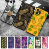 Pineapple Phone Case For iPhone 13 Pro MAX 14 11 12 Mini X XS XR 6 7 8 Plus SE 2020 Soft TPU Cover