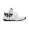 Nike Team Hustle D 8 JDI Slip Resistant Cushioning Abrasion Resistant Low top Performance Basketball Shoes Gray Black AQ9976-100