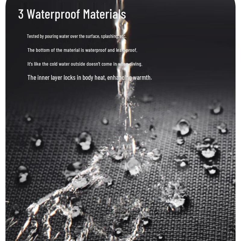 SBART Hooded Split Diving Wetsuit 3/5MM