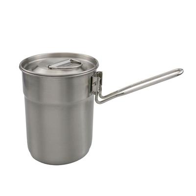1L Foldable Cooking Tableware Pots Outdoor Camping Hiking Picnic Cookware Foldable Coffee Cups Anti Scalding Water Mugs Pot