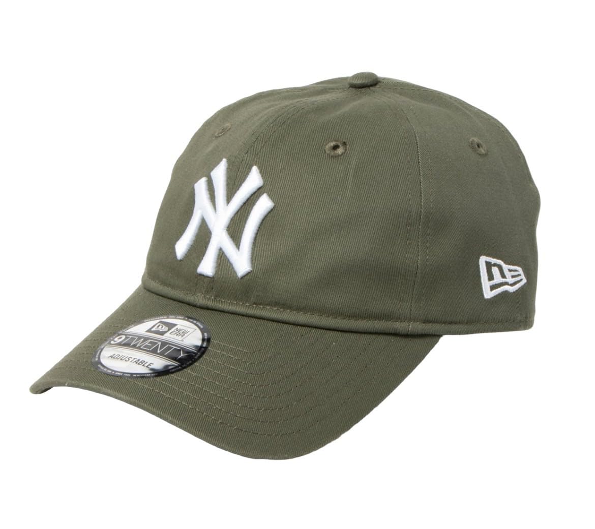 

New Era 9TWENTY Baseball Team LA Soft Cross Adjustable Hat Free NY Cap, 920, Yankees/Dodgers, Baseball, NYY, Strap, (JP, Alphabet, Size, Olive) [Used]