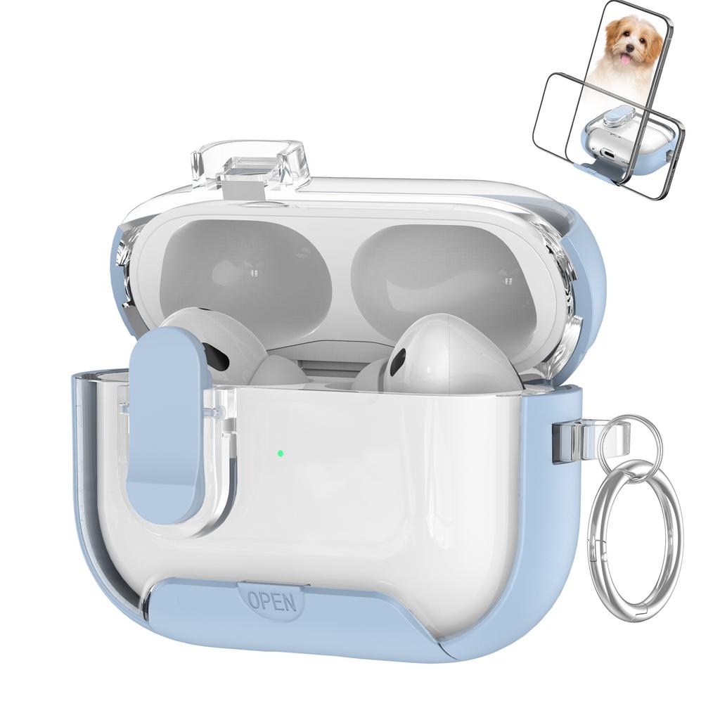 Transparent cover bracket for AirPods pro1 generation protective cover 1 generation pro1 generation apple bluetooth headset case