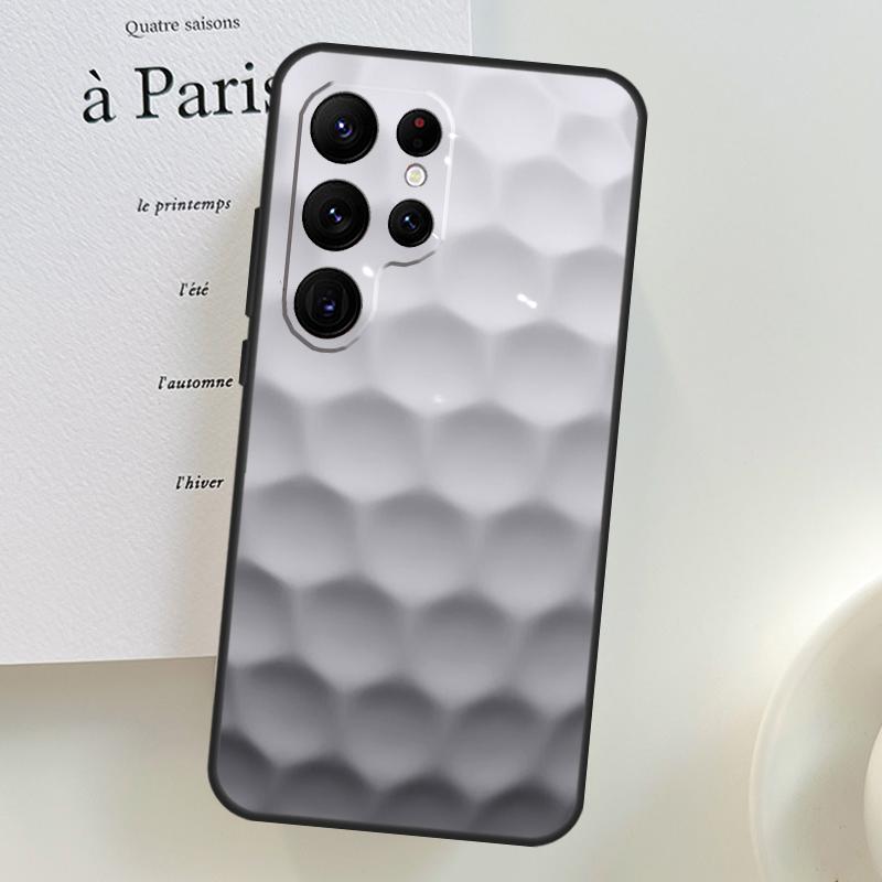Golf Ball Cover For Samsung Galaxy S23 Ultra S21 S20 FE Note 10 Plus S8 S9 S10 S10e S22 Ultra Case