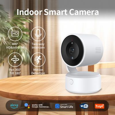 Tuya Smart WIFI 360 Camera Voice Video Intercom Indoor Wireless Video Surveillance Cameras Smart Home Scene Linkage Baby Monitor