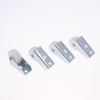 4Pcs Solid Fixed Caster Wheels Wear Resistant Movable Directional Rollers for Warehouse Trolleys Storage Shelves Household Furniture