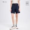 Navigare Women's A-Line Cotton Denim Shorts