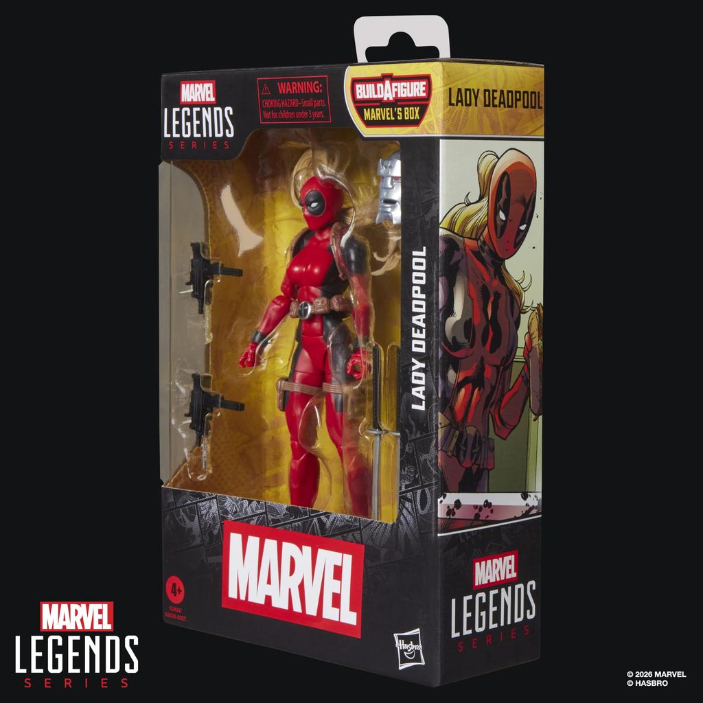 Hasbro MARVEL Legends Series Lady Deadpool, Comic Collection 15cm Action Figure G2422 (Authentic)