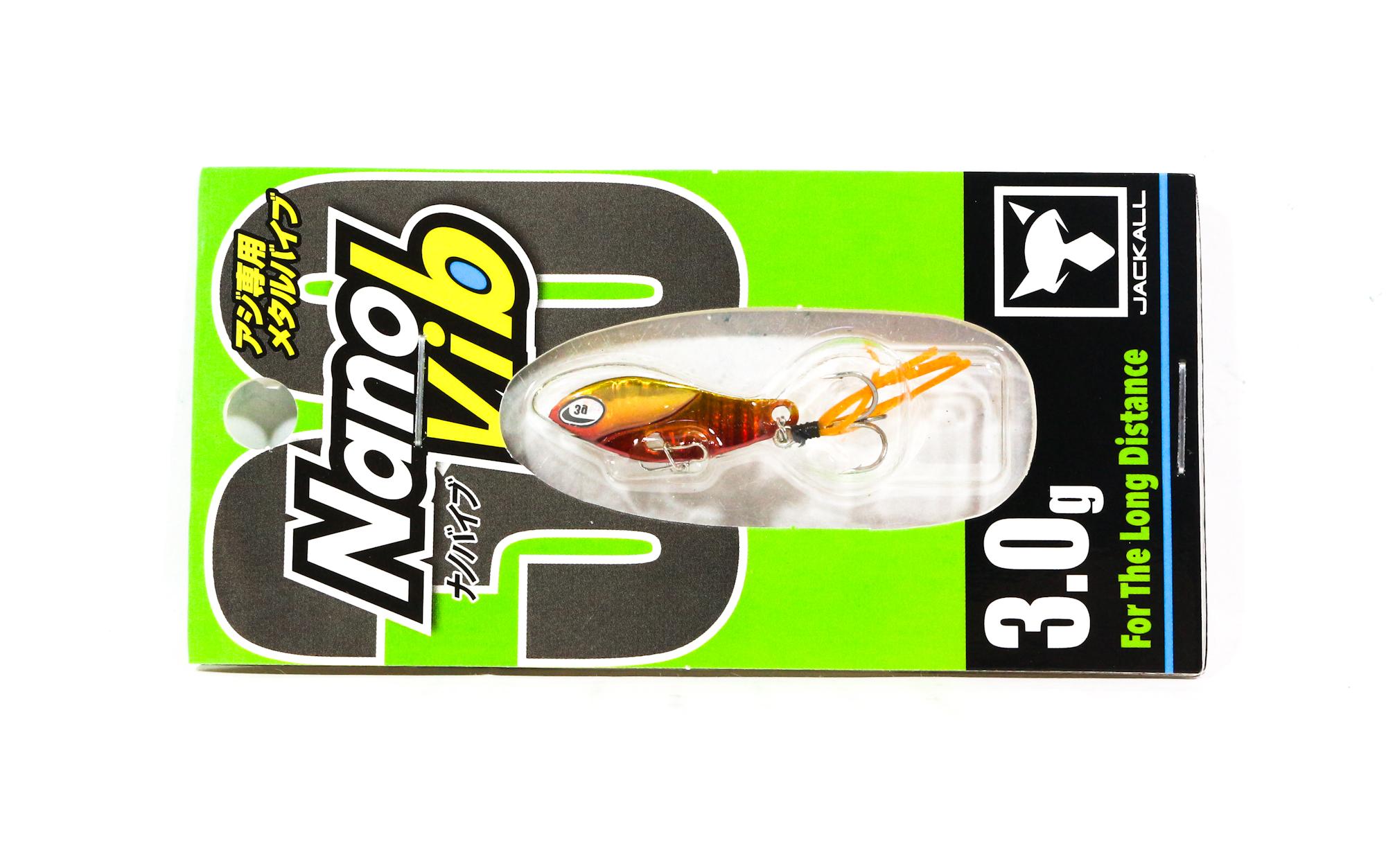 

Jackall Nano Vib Тонущая приманка 3,0 грамма HL Red Gold (1134)