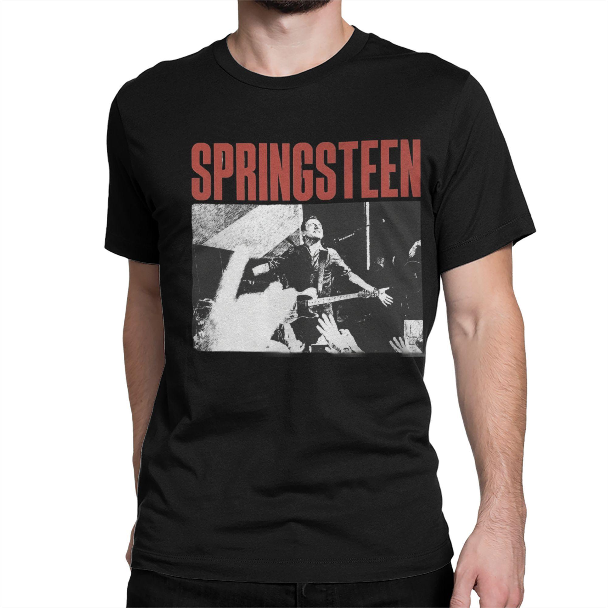

Bruce The E Street Band Springsteen Thunder Road T Shirts Men Women s Pure Cotton Funny T-Shirt Tee Shirt Clothing Gift Idea 4XL