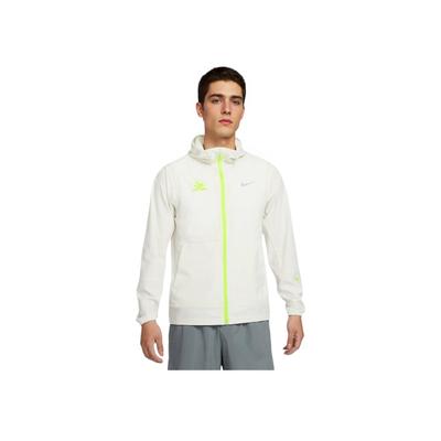 Unlimited Repel Letter Print Water-Resistant Hooded Jacket Men Jackets Phantom-Grey White HQ4735030