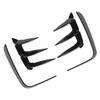 4Pcs Rear Bumper Side Splitter Glossy Black Stylish Rugged Rear Bumper Wind Knife For X3 G01 LCI M Sport