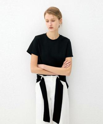 Ssikeoseun Bolero Layered T-Shirt - Black