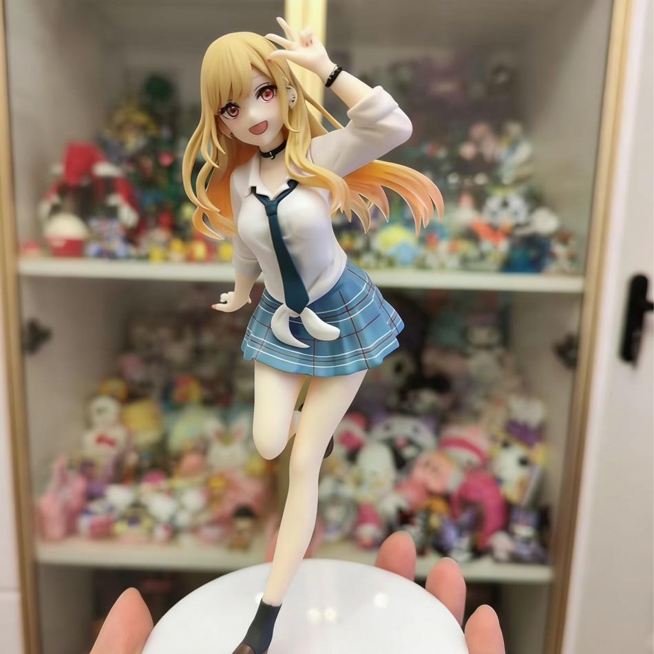 My Dress-Up Darling Anime Figure Kitagawa Marin Nera Maid Action Figure Kuroe Statua Collezione Decorazione Modello Giocattolo Regalo