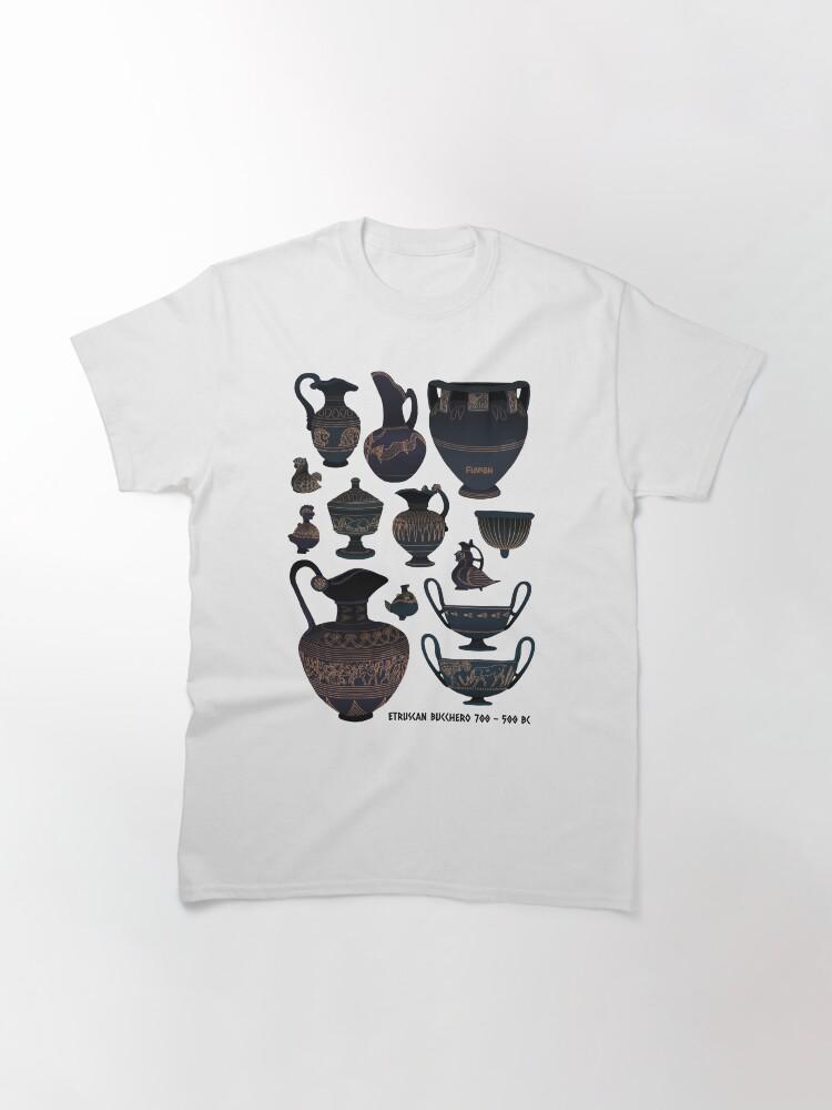Europe Etruscan Bucchero Pottery Classic T-Shirt