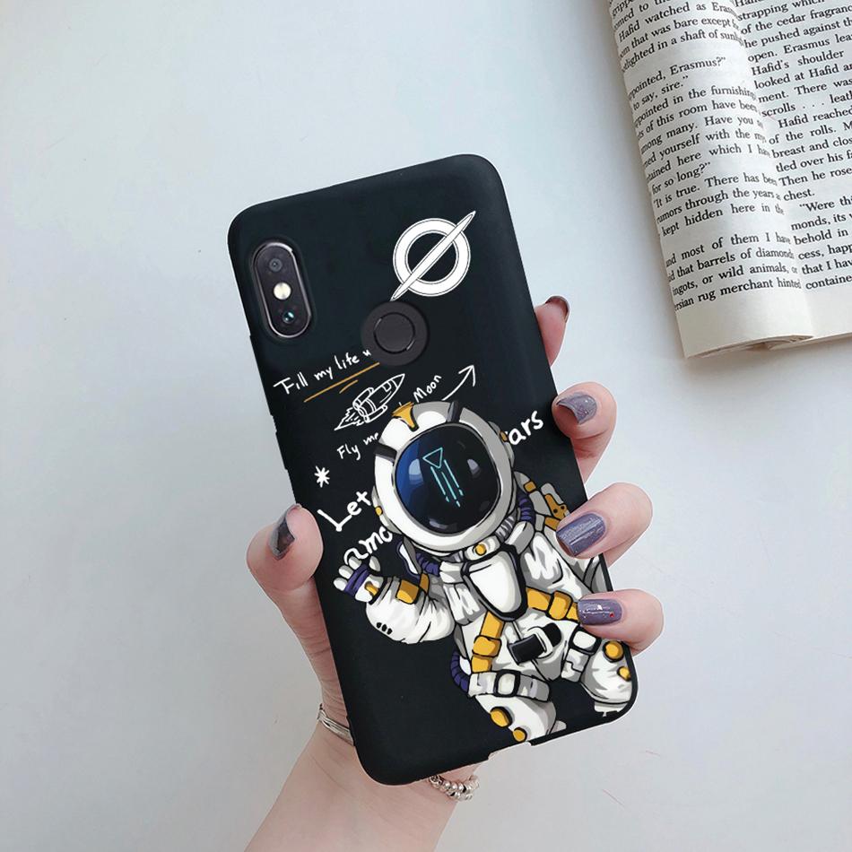 For Funda Xiaomi Redmi Note 5 Case Redmi Note5 Pro Cover Cute Cartoon Cat Silicone Phone Case For Xiaomi Redmi Note 5 5Pro Etui