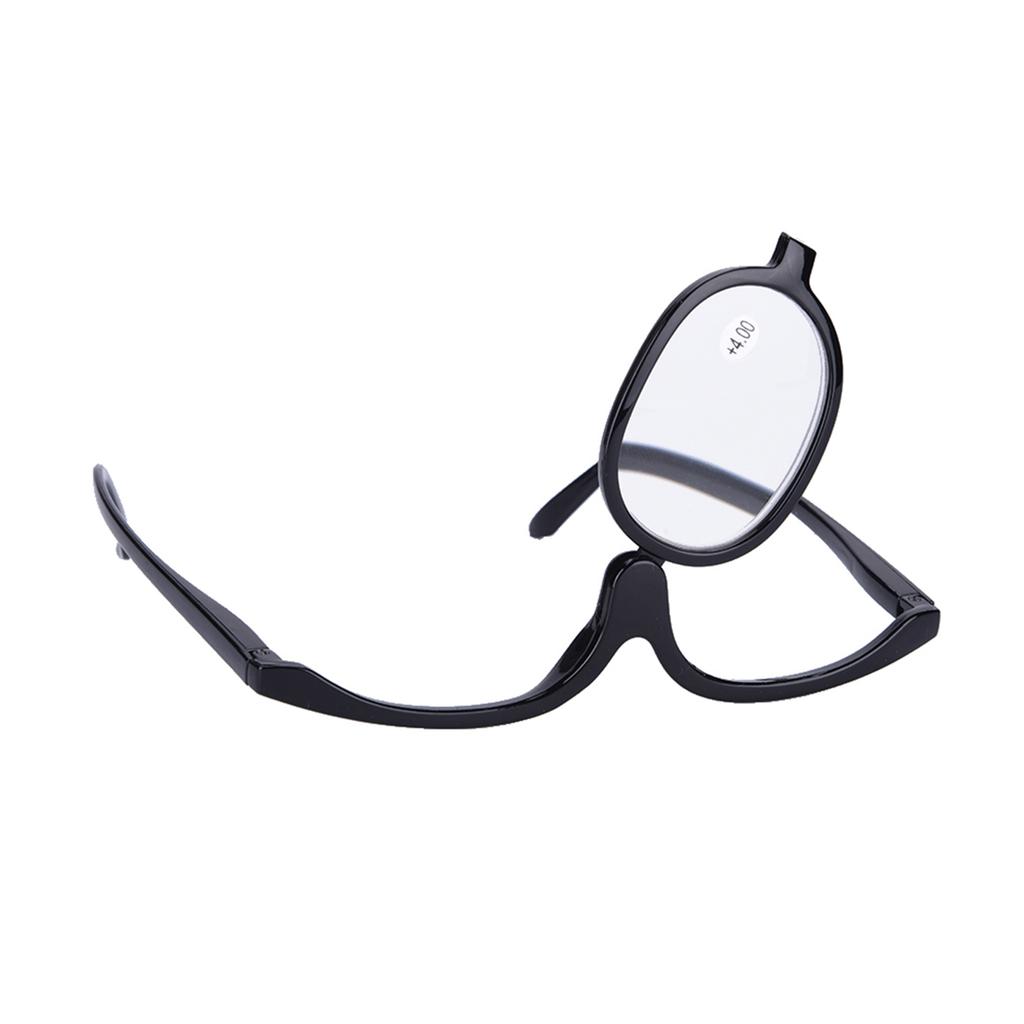 Magnify Eye Makeup Glasses Single Lens Rotating Glasses Women Makeup Essential Tool #7