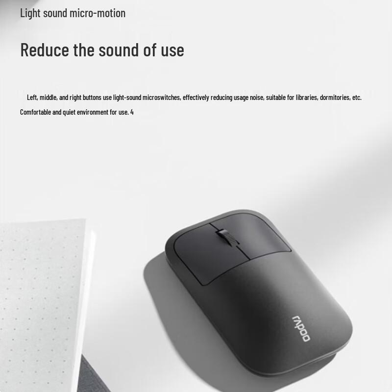 Rapoo 9500S Ultra-thin Multi-Mode Wireless Keyboard and Mouse Combo