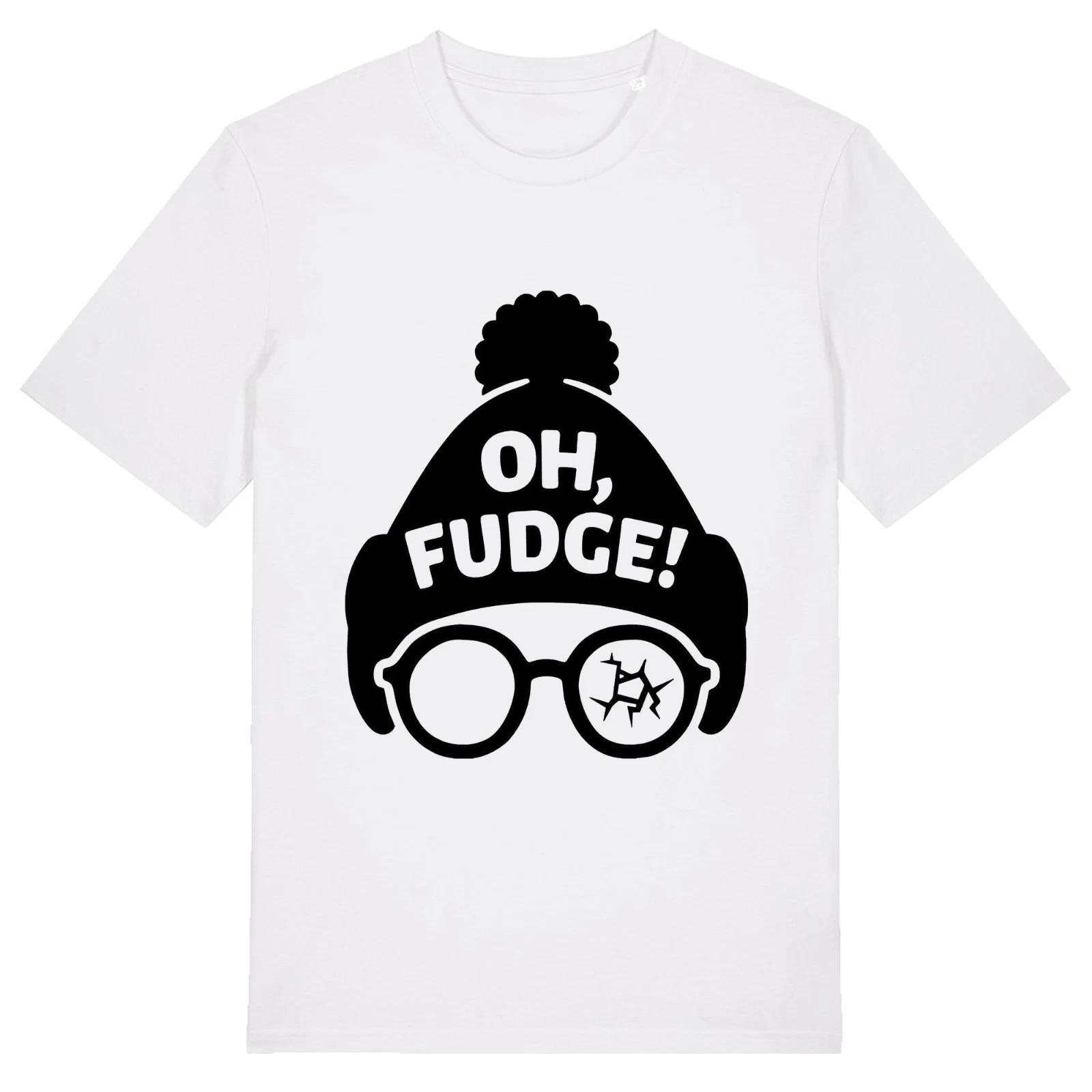 Oh Fudge!- Unisex T-Shirt Secret Santa Christmas Festive Present Reindeer Sleigh 3XL