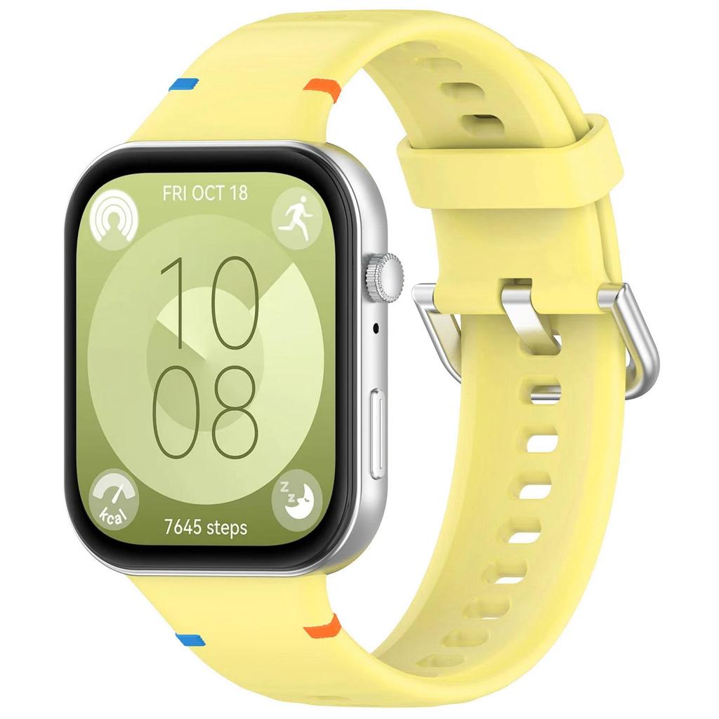 Original Silicone Strap For Huawei Watch Fit 4 Fit 4pro Smartwatch Sport Bracelet Replacement Wristband For Huawei Fit 3