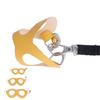 Hamster Harness and Lsh Set Artificial Lther Soft sy To Wr Rat Walking Harness Vest and Lsh Set with Bells