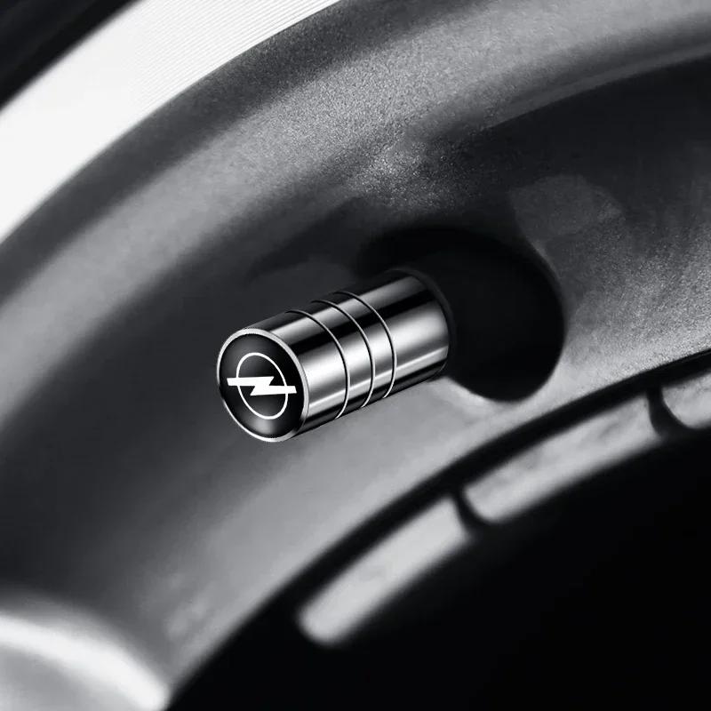 4Pcs Car Logo Wheel Tire Valve Stem Caps Cover For Opel Astra Insignia Mokka Zafira Corsa Vectra Antara Meriva Auto Accessories