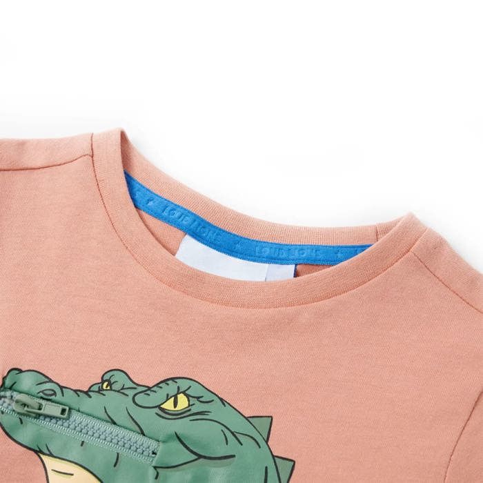 T-shirt pour enfants orange clair 92/104/116/128/140