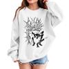 Felpa Pullover Casual con Stampa di Lettere per Bambini e Bambine da Indossare Tutti i Giorni