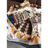 New Fashion Colorblock Print Soft Satin Square Scarf Women's Shawl Wrap Hijab Headscarf 70*70cm Bandanna