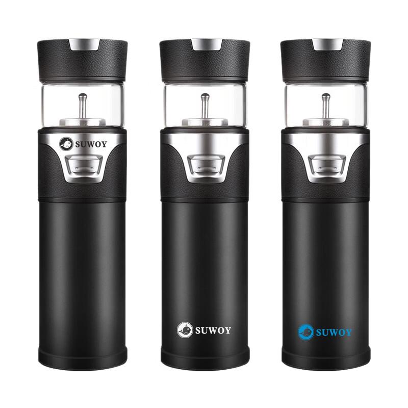 OLOEY Premium Tea Infuser Insulated Glass Bottle