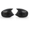 1pair For BMW E87 E81 E82 E90 E91 E92 E93 Rear View Side Case Trim ABS Carbon Fiber Style Car Rearview Mirror Cover