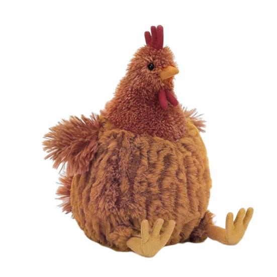 

Мила Плюшева Лялька-Курча М яка Набита Тваринка для Дітей Реалістична Плюшева Іграшка Курка Заспокійливий Сонний Друг Сільськогосподарський Подарунок для Любителів Тварин Chick