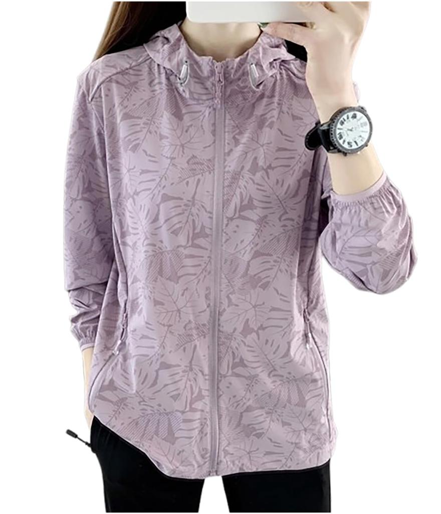 Lightweight Rash Perfect for and Golf Mountain Lightweight Lightweight M-Sing Women's Windbreaker, Hoodie, Guard, Cool-to-the-Touch, Crinkly, Spring,