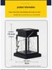 Solar LED Star Hanging Lantern: Copper Wire, Flickering Candle Effect, Waterproof Outdoor Light